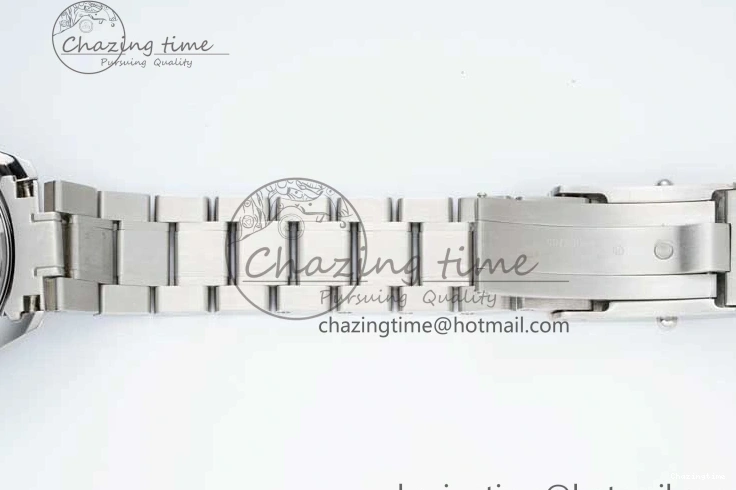 1222 UrbanChic Speedmaster Racing Master SS HKF Best Edition Blue Black Dial on SS Bracelet A 7808